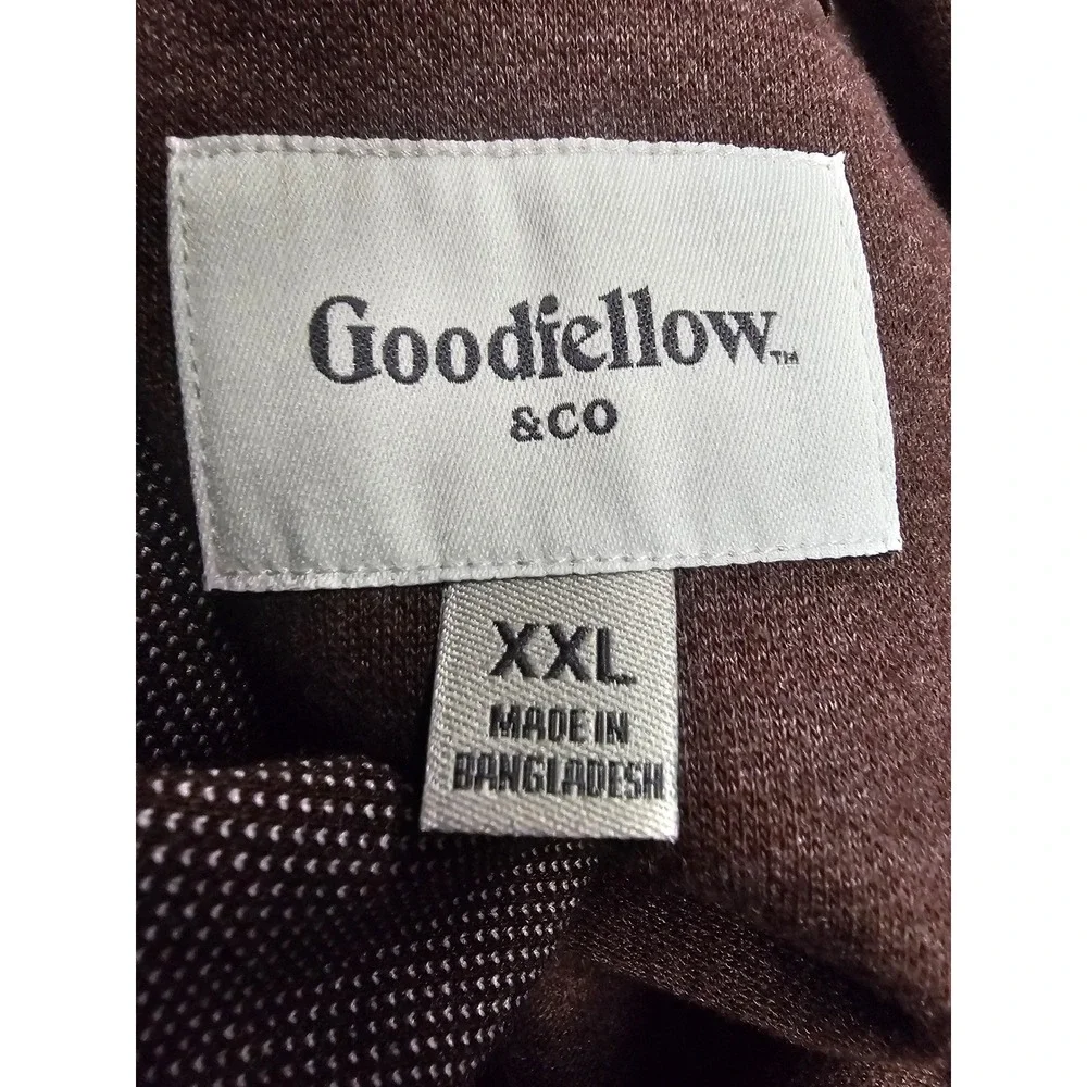 Goodfellow & Co Mens XXL Comfort Wear Knit Blazer Black Raspberry NEW‎
